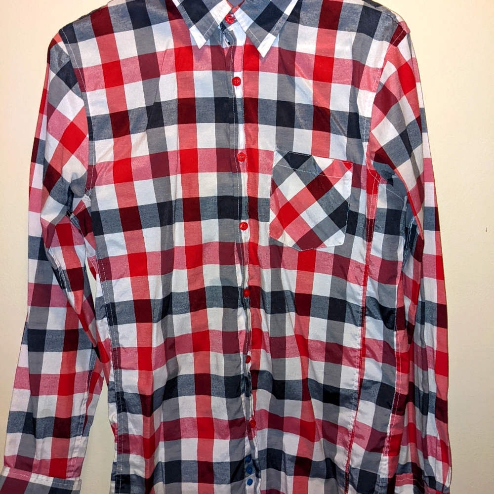 Sovereign Code plaid button down